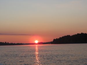 Sonnenaufgang im Donaudelta