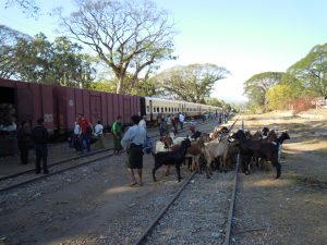 Hsipaw Bahnhof Myanmar by Birgit Strauch Shiatsu & Bewusstseinscoaching