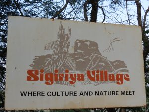Sigiriya village Sri Lanka Radtour Lagerfeuer