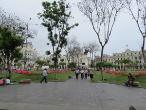 Plaza San Martin Lima Peru by Birgit Strauch Shiatsu & Bewusstseinscoaching