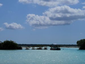 Piratenkanal Bootstour Cenote Bacalar Lagune Mexiko by Birgit Strauch Shiatsu & Bewusstseinscoaching