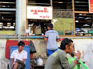 Bogyoke Markt Yangon Burma by Birgit Strauch Bewusstwandlerin Bewusstseinscoaching