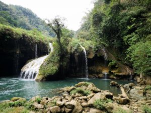 Wasserfall Semuc Champey Guatemala by Birgit Strauch Bewusstseinscoaching & Shiatsu