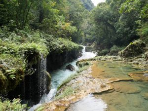 Quelle Wasserfall Semuc Champey Guatemala by Birgit Strauch Bewusstseinscoaching & Shiatsu