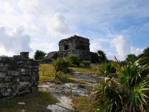 Tulum Ruinen Waran Mexiko by Birgit Strauch Bewusstseinsscoaching und Shiatsu