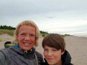 Minicamper Tour nach Lettland Pape Naturschutzgebiet by Birgit Strauch