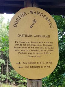 Minicamper Tour zum finsteren Loch bei Stützerbach im Thüringer Wald by Birgit Strauch