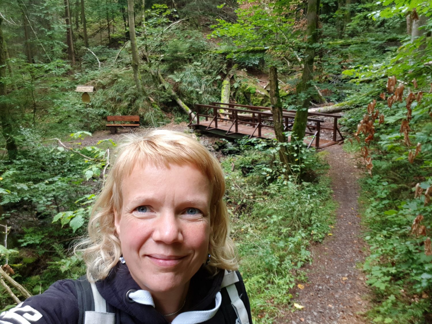 Minicamper Tour zum finsteren Loch beiStützerbach im Thüringer Wald by Birgit Strauch