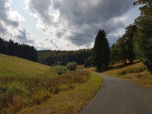 Minicamper Stellplatz im Thüringer Wald bei Frauenwald by Birgit Strauch