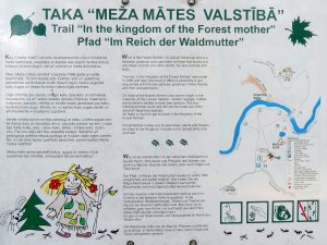 Mit dem Minicamper zum Zvartes Felsen im Gauja Nationalpark by Birgit Strauch