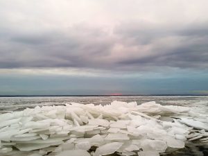 Minicamper Tour und Eisschollen in Chalupy by Birgit Strauch