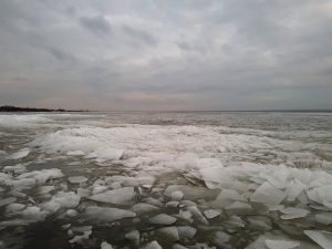 Minicamper Tour und Eisschollen in Chalupy by Birgit Strauch