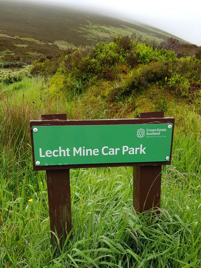 Lecht Mine Car Park Scottland by Birgit Strauch